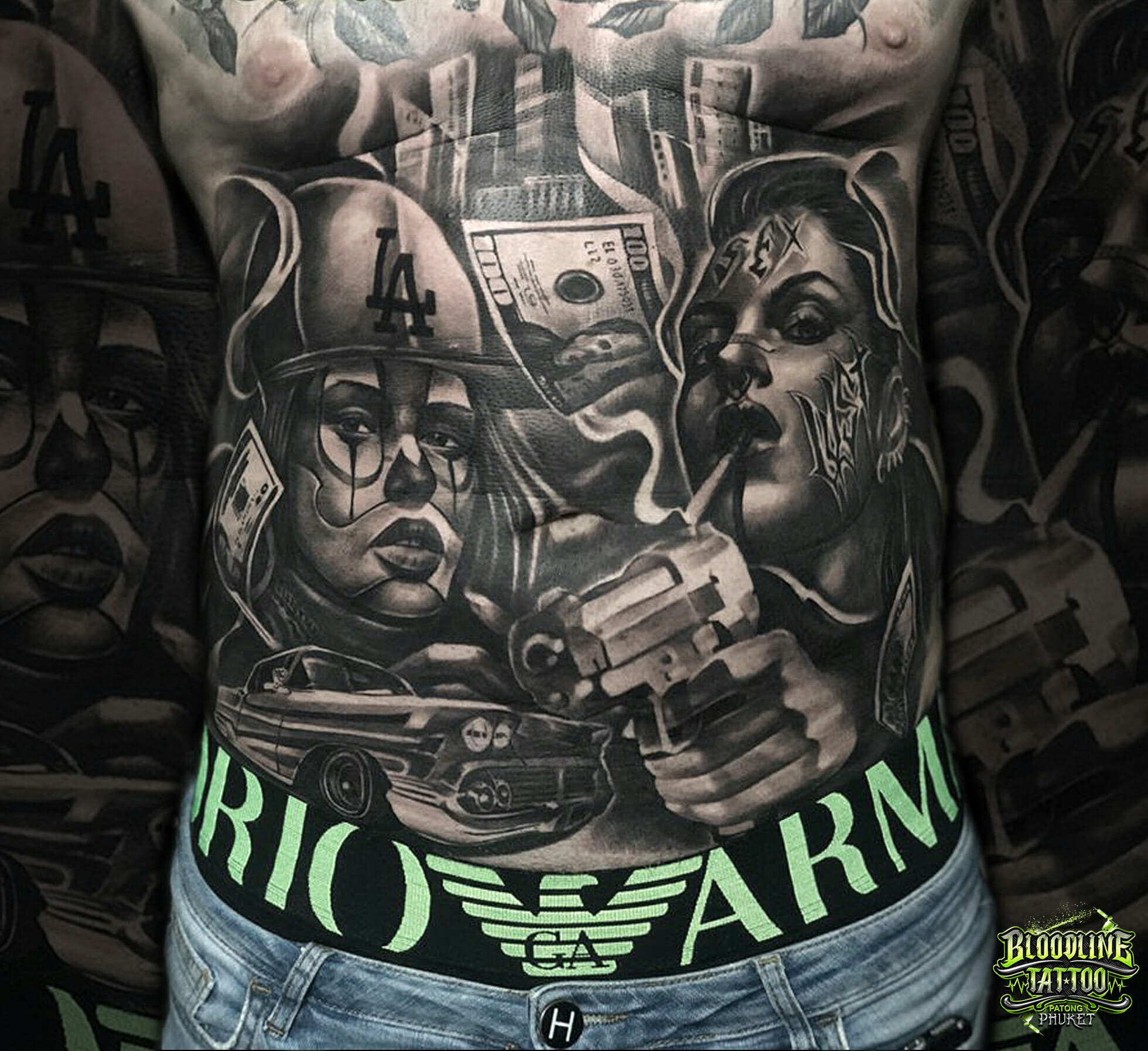 Tattoo uploaded by Levink  Chicano chest piece  Tattoodo
